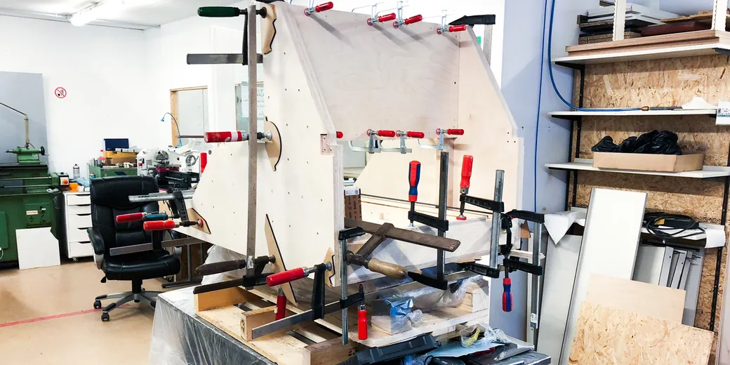 Gemeinsame Arbeit an einem Projekt im FabLab Lübeck