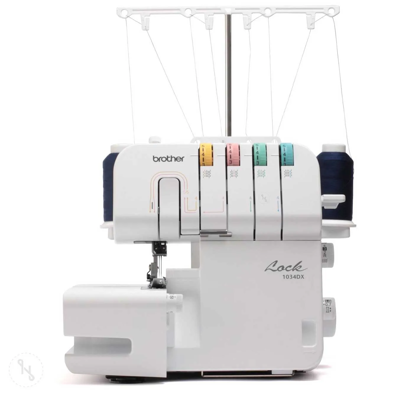 Die Overlock-Nähmaschine Brother 1034DX