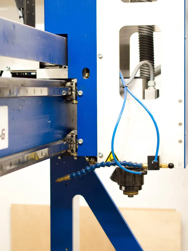 Die CNC-Portalfräse im FabLab