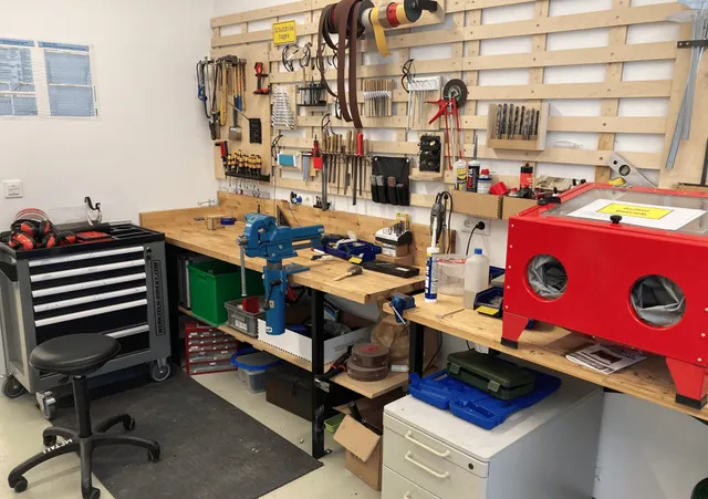 Die Metall-Werkstatt des FabLab